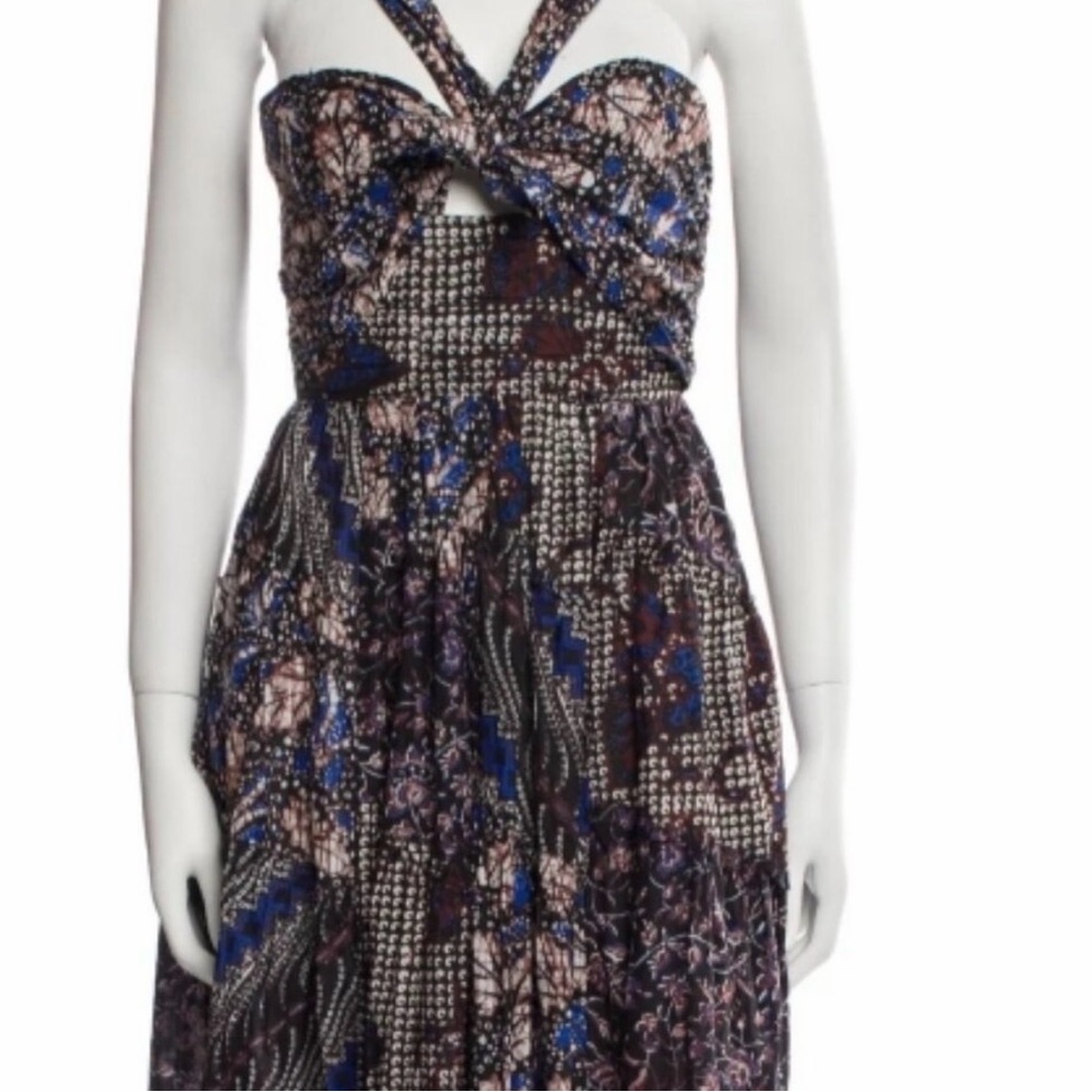 Ulla Johnson Printed Midi Dress - Picture 6 of 8